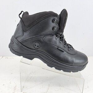 Timberland Ledge Hiking Boot Men's Black Leather Lace Up 12122 Mens Size 12